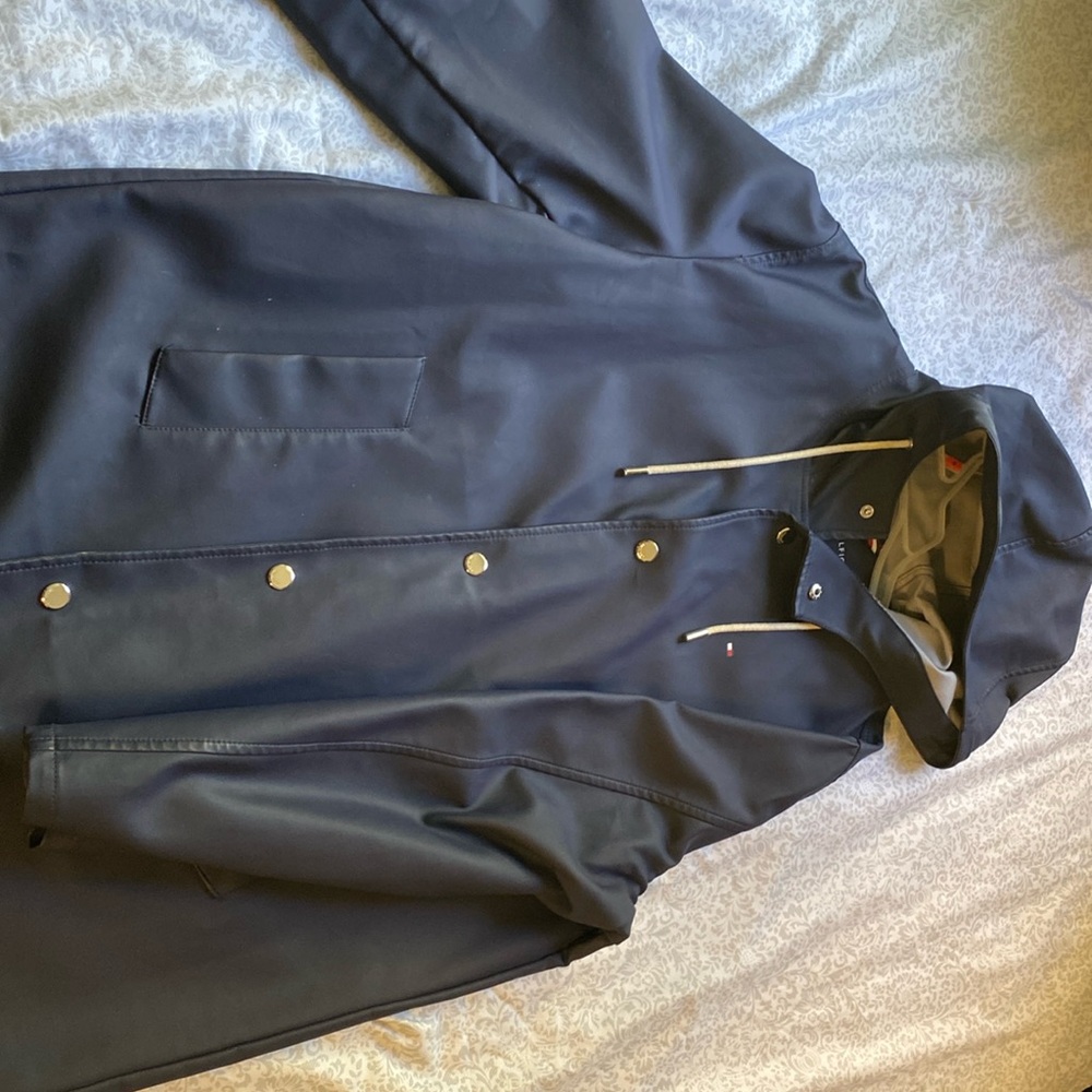 Men’s Tommy Hilfiger Parka Style Rain Jacket - Large
